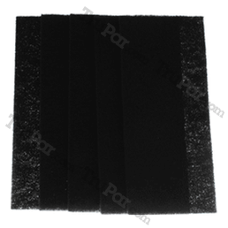 JA12X18BLKBX5 Pad-12x18 Inch (black) (5 Pack) : MVP