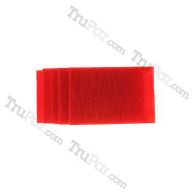 JA14X32REDBX5 Pad-14x32 Inch (red) (5 Pack) : MVP