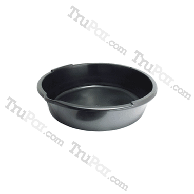 SRV-05070 Drain 7 Quart Round Pan: Total Source®
