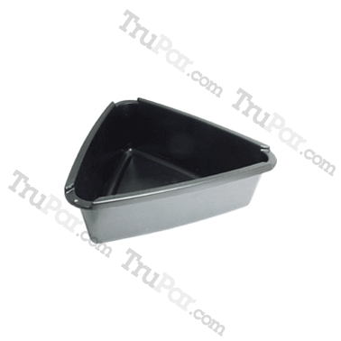 SRV-05075 Drain 7-1/2 Quart Triangl Pan: Total Source®