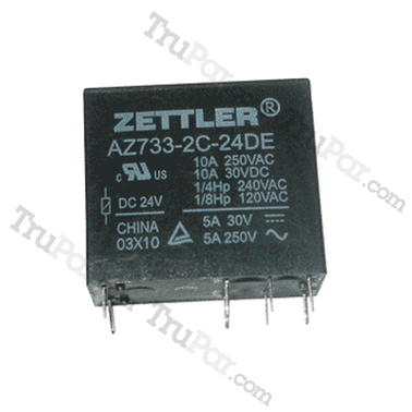 AZ733-2C-12DE Relay 24 Volt Dpdt: America Zettler