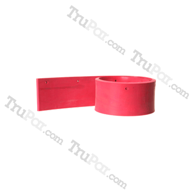 SYSQ1296 Red Gum Squeegee: Total Source®
