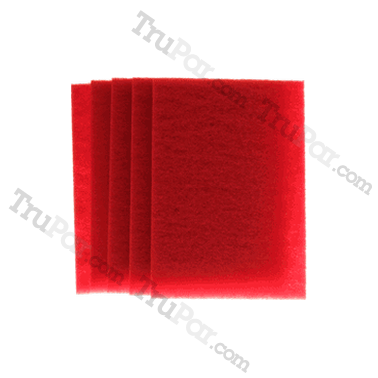 JA14X20REDBX5 Pad-14x20 Inch (red) (5 Pack) : MVP