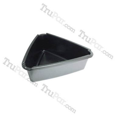 SRV-05075 Drain 7-1/2 Quart Triangl Pan: Total Source®