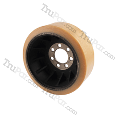 807557 Poly Wheel Assembly: Crown