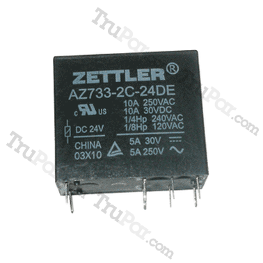AZ733-2C-12DE Relay 24 Volt Dpdt: America Zettler