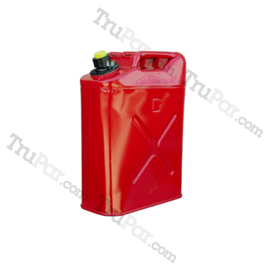 2497-31710 5 Gallon Metal Gas Can: Total Source®
